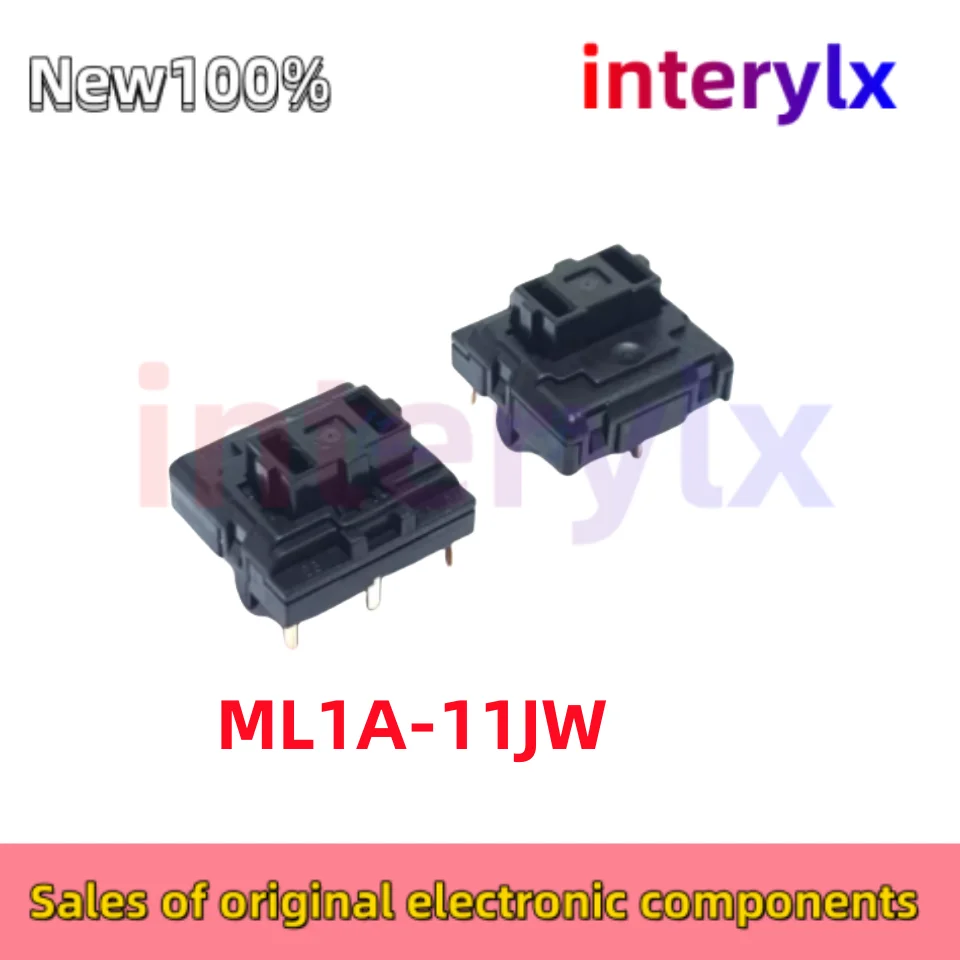 10Pcs/Lot Original ML1A-11JW ML1A-11 ML Axis Ultra Thin Keyboard Key Switch Micro