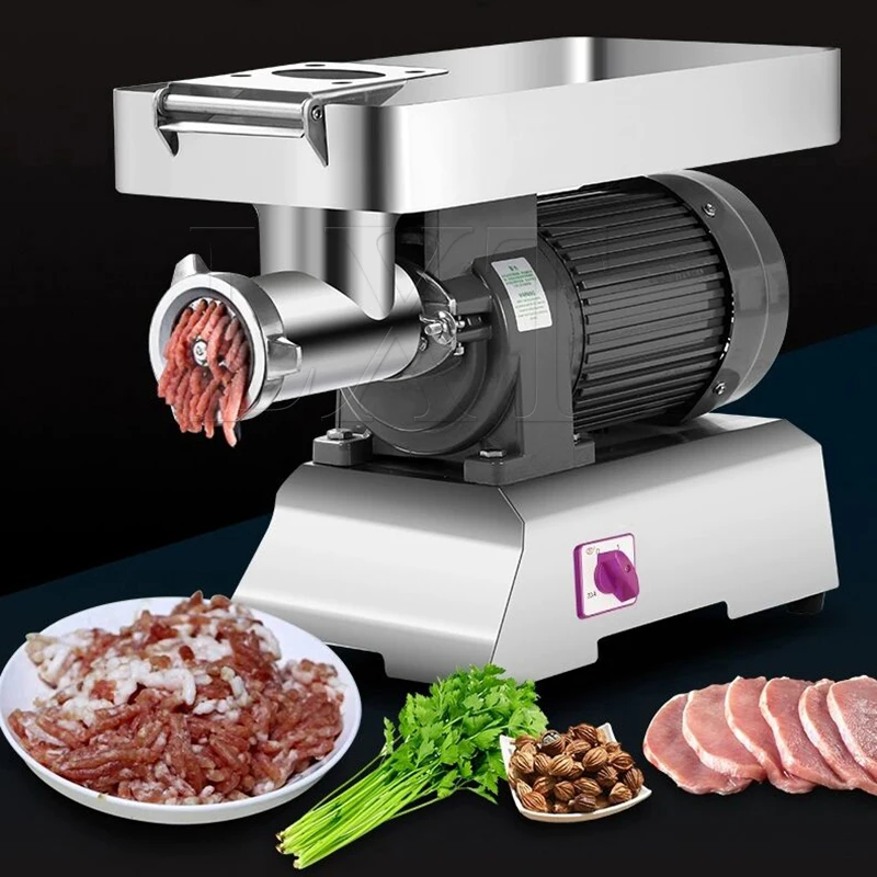 Professional Stainless Steel Electric Automatic Sausage Meat Grinder Mince Meat Machine