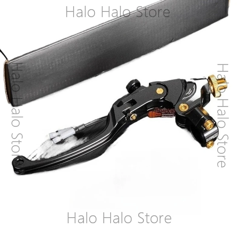 Picture 4: White character black gold version pull wire clutch universal forging labor-saving clutch for all models