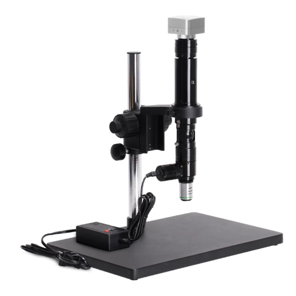 400X 1000X 1600X 3200X Zoom Coaxial Light Lens C Mount for PCB Metallurgical Inspection Micorscope Camera Industrial Digital