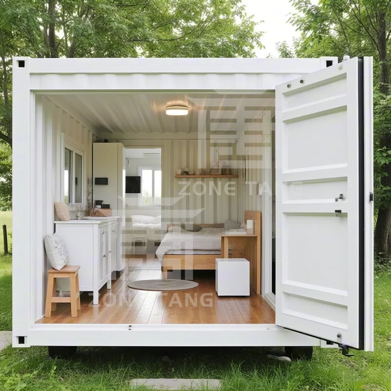 Thermal Insulation Flat Pack Home Container House For Sale Prefab Houses Factory Prefabrication Repairable Modern Mobile Home