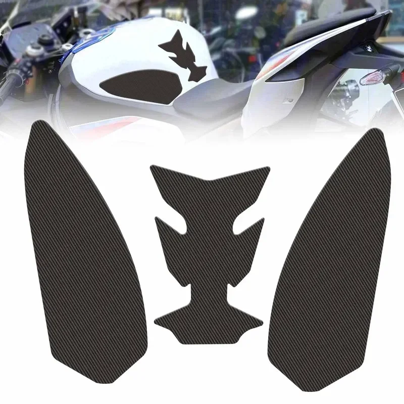 

Tank traction pads anti slip sticker for BMW S1000RR HP4 S1000R motorcycle side decal gas knee grip protector glue s 1000 R RR