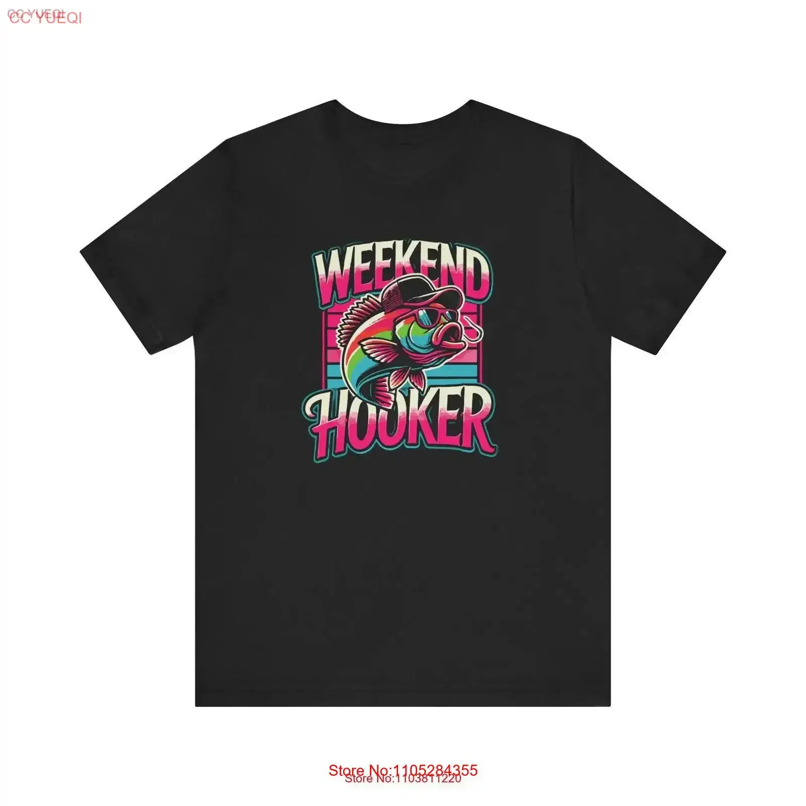 Weekend Hooker T Shirt Funny Fishing Puns Outdoor Apparel Dad Jokes Fisherman Humor Fish Idea Husband Brother vintage Washed