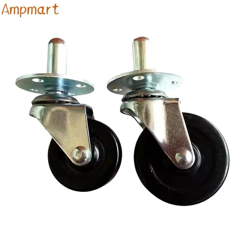 Ampmart Audio-Schwenkrollen, Bühnenlautsprecher-Rollen, Gehäuserollen, Schrankrollen, Mobile Räder – Detail 3