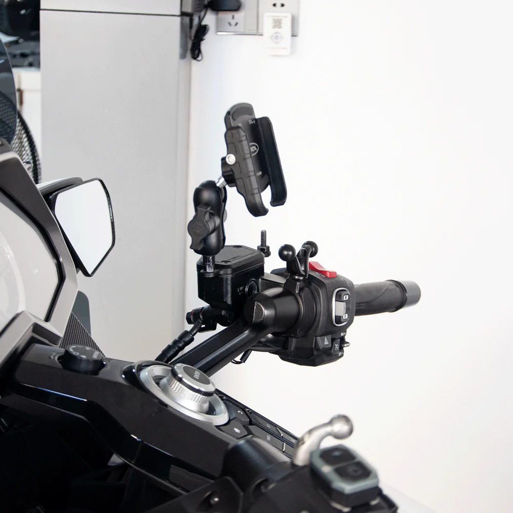 panical GoldWing GL1800 F6B 2018-2025 Right Handle Mobile GPS Phone Holder Navigation Holder Water Cup Holder For Honda Panical