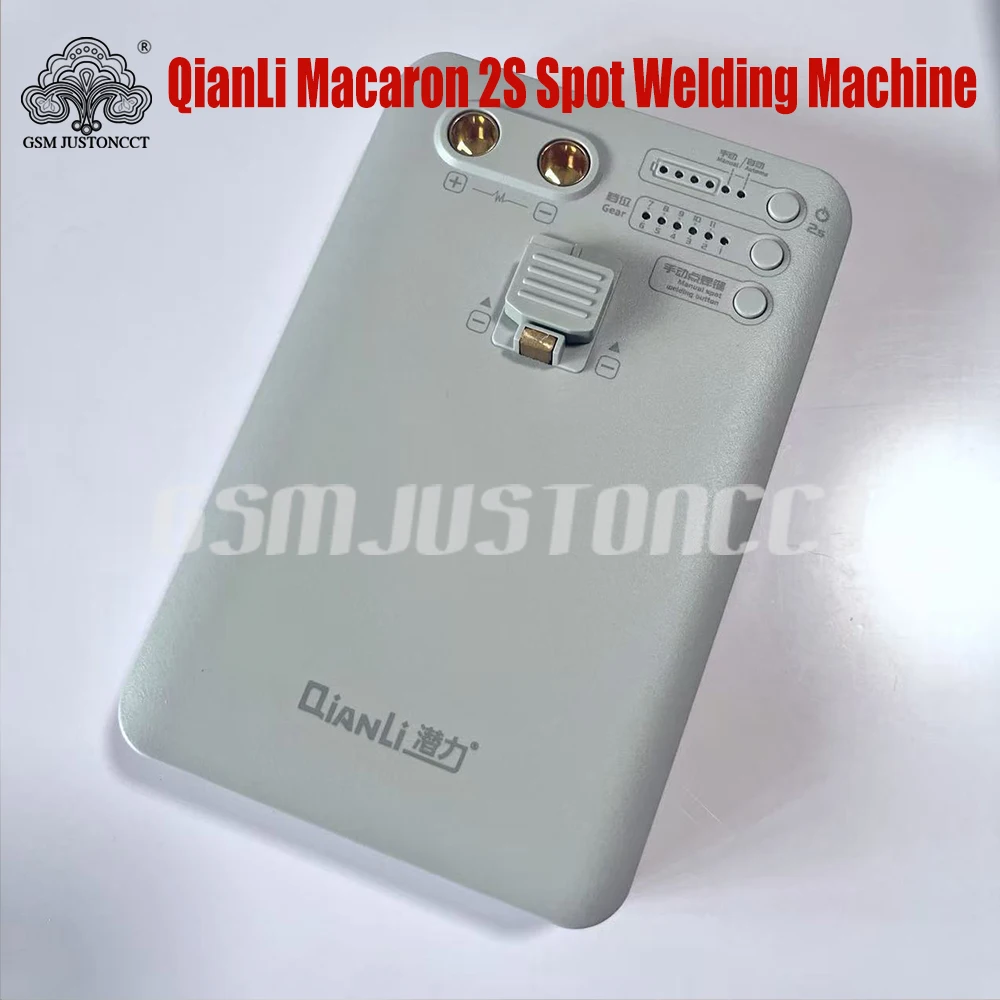 QianLi Macaron 2S Portable Spot Welding Machine for IPhone 11-14ProMax Maintenance Stable Output Double Pulse Spot Welder