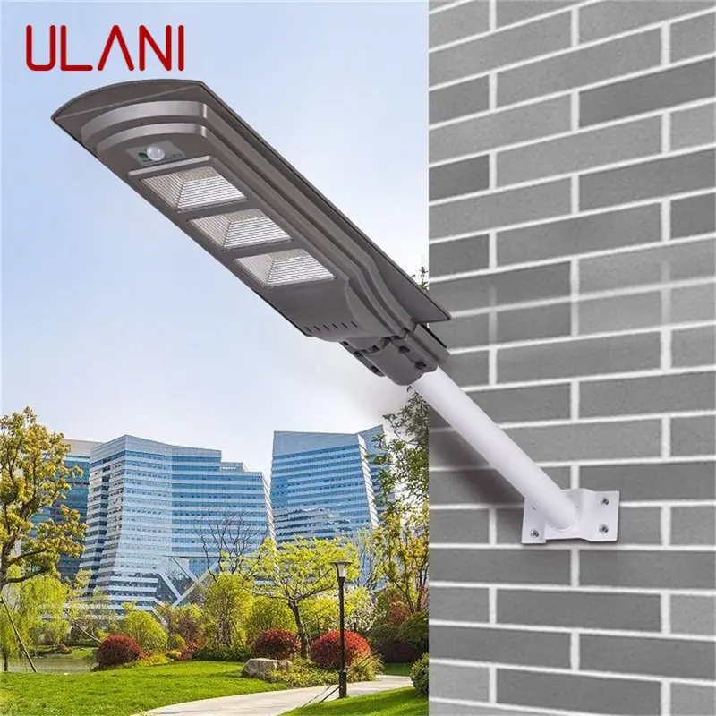 

ULANI Solar Wall Light Outdoor LED Waterproof IP65 Modern Patio Garden Human Body Induction Street Lights For Home Porch Garden