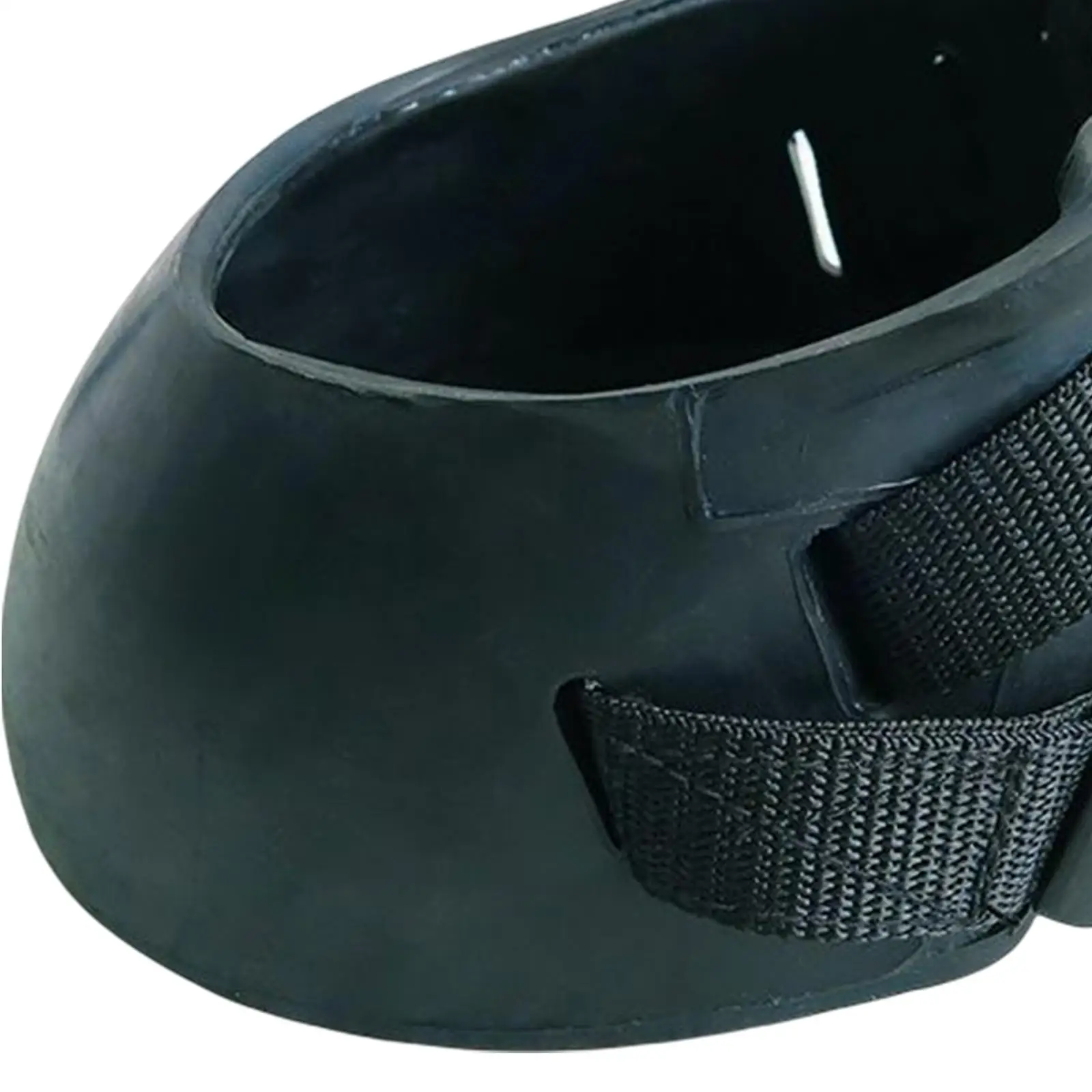 Bota de casco de cavalo capa protetora durável aperto ajustável portátil isolado