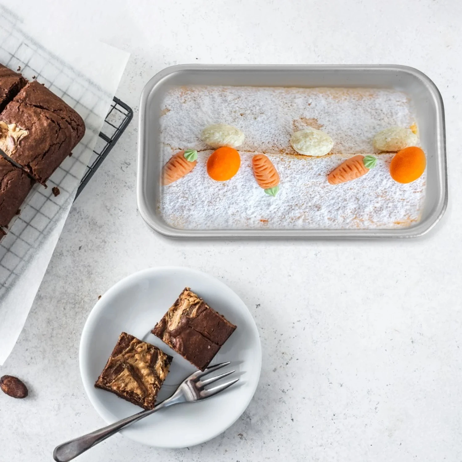 Baking Pan Baking Pan Baking Pan Baking Pan Baking Pan 2Pcs Loaf Bread Pan Mini Loaf Baking Tins Bread Meat Tray Diy Baking