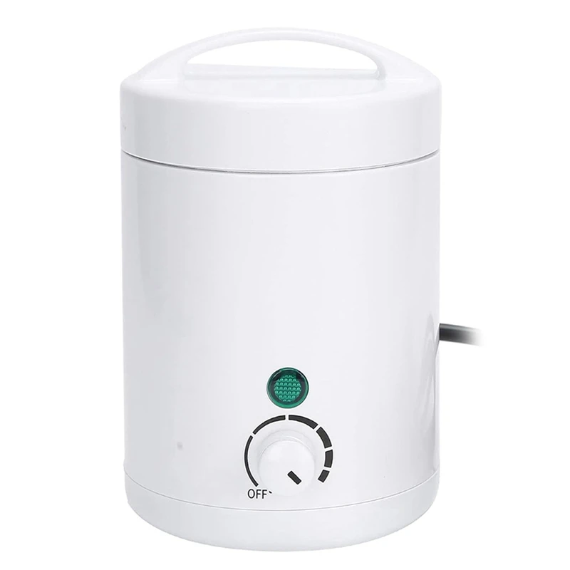 

Hot Sale-Mini Hair Removal Wax Heater, Unisex Paraffin Wax Heater, Facial Hand Hair Removal Wax Pot Heater US Plug