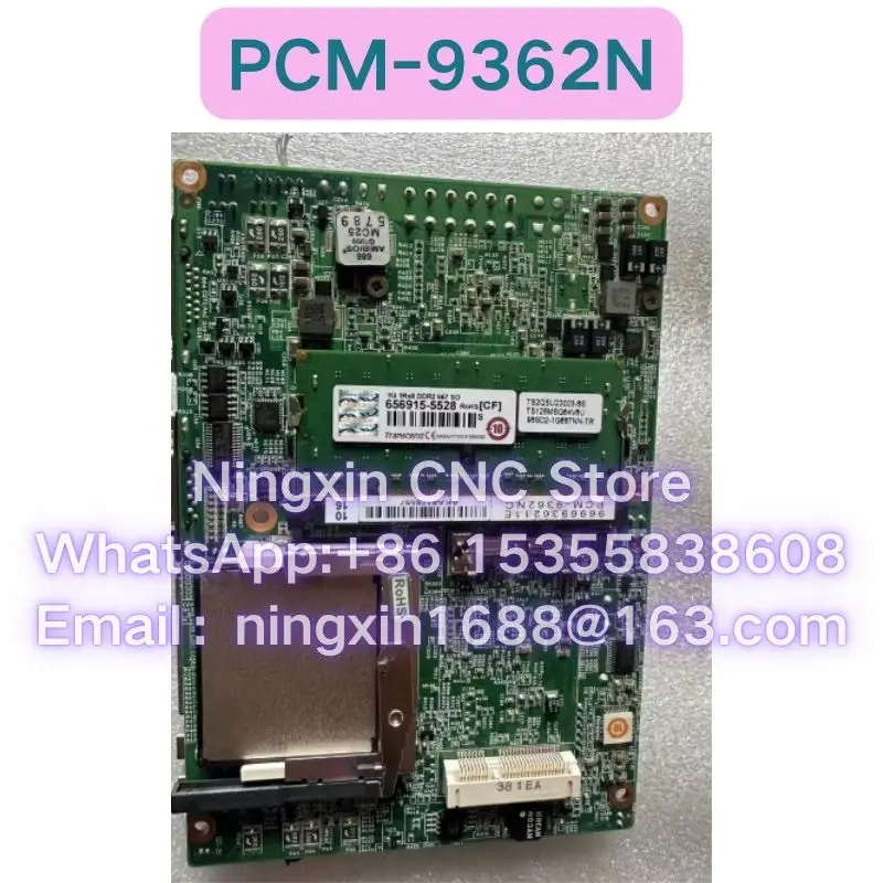 Second-hand PCM-9362N For Advantech 3.5 Inch Industrial Motherboard PCM-9362 Rev.A1 Functional test OK Fast delivery