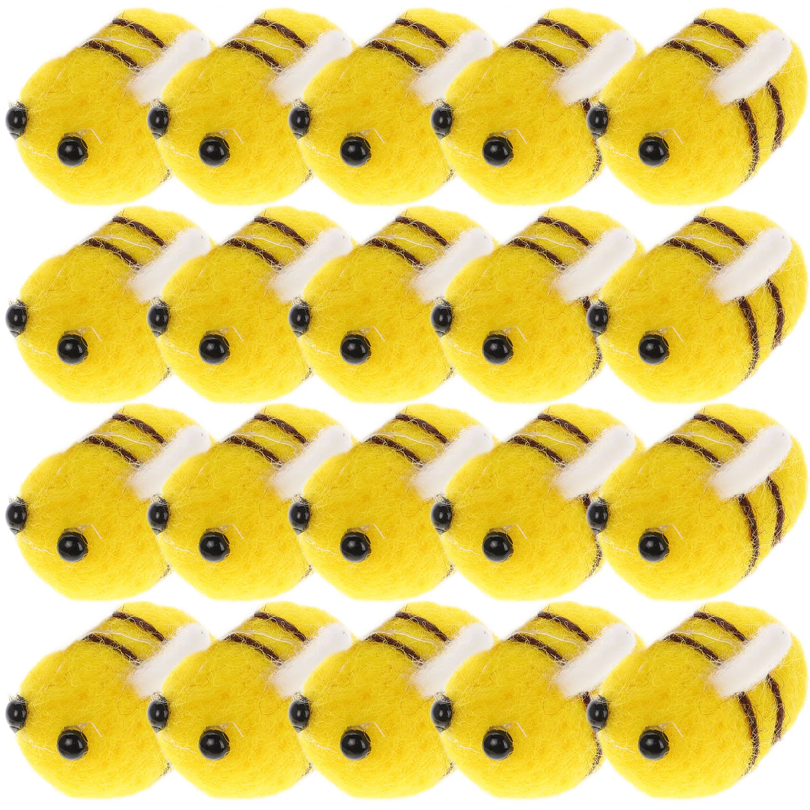 

Bee Decoration Wool Ornament Party Mini Bees Craft Decorations DIY Hair Accessories Cute Tiny Charms Ornaments