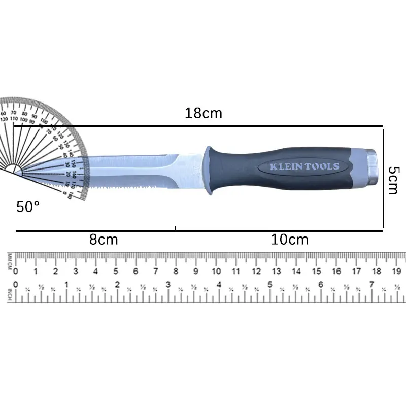 Stainless Steel Fish Fillet knife Outdoor Survival knife Chisel Knife with Rubber Handle Pocket Straight Knife