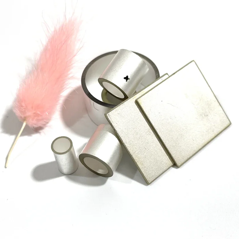 25Pcs/Lot OD10xID5xT7mm PZT5 Material Piezoelectric Ceramic Tube Electrical Ceramics