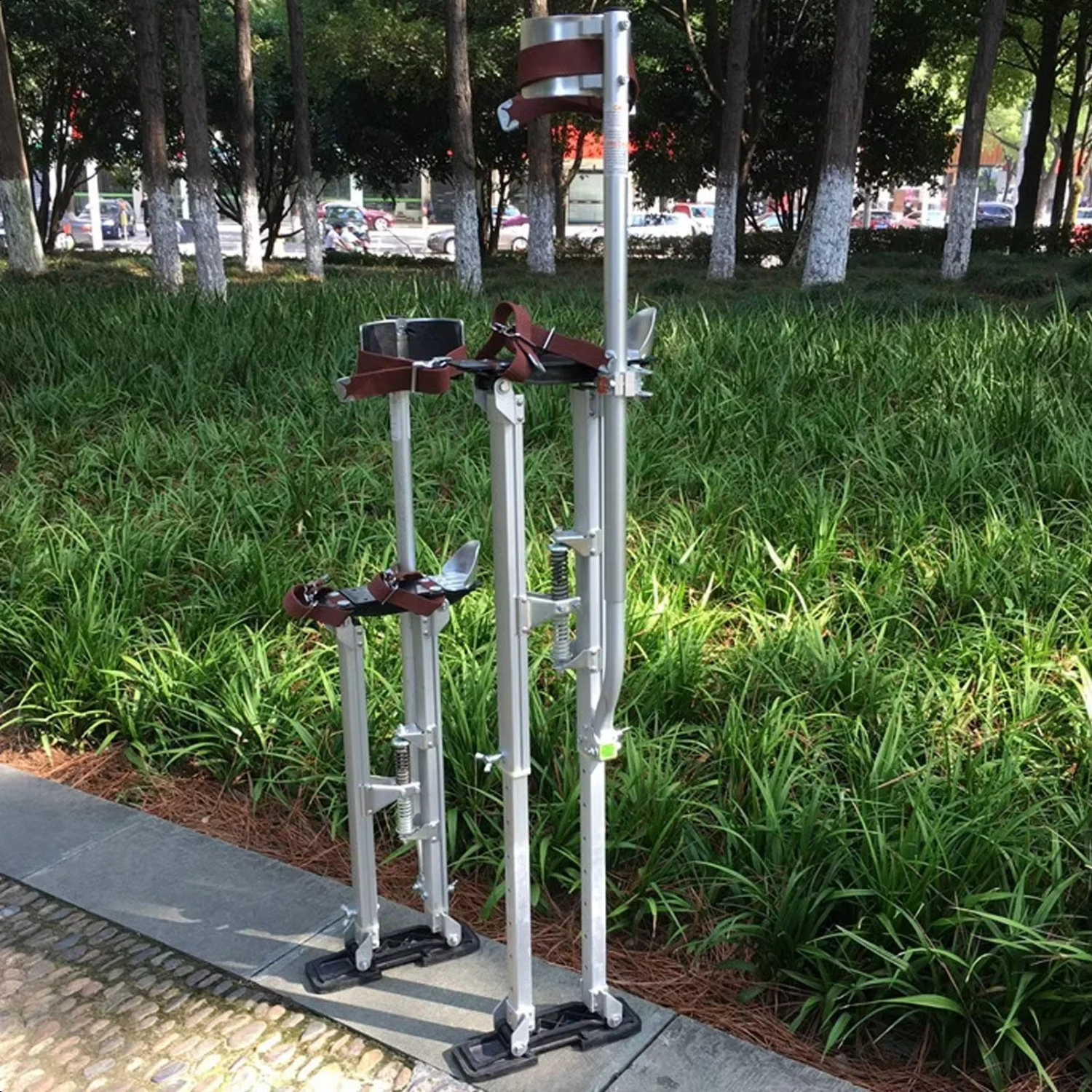 2Pcs Leg Band Straps Drywall Stilts Replacement Parts Upgrade for Improved Street Performance.