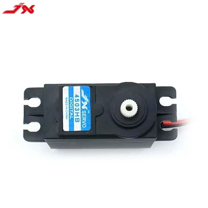 JX Servo PDI-4503HB Engranaje Plástico 120 °   Servo de torsión grande estándar Digital de 330Hz para accesorios de Robot de coche tanque de Dron de helicóptero