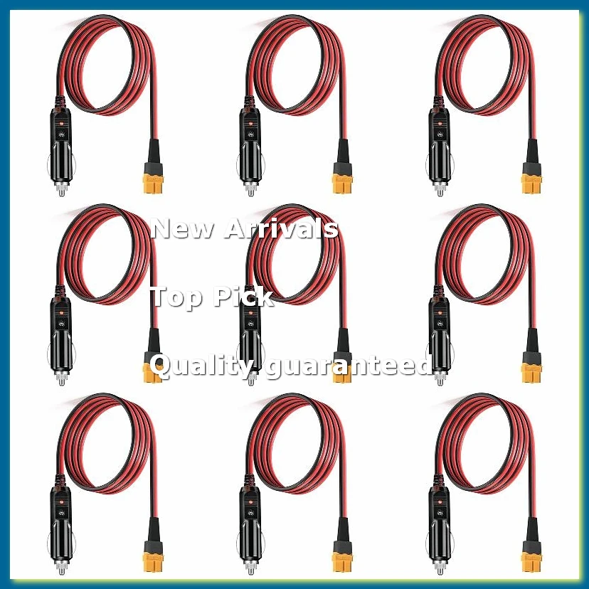 6Pack X(Car Lighter to 12V 24V Charging Cable for S2000 EB55 757 767 Series Portable Power Station