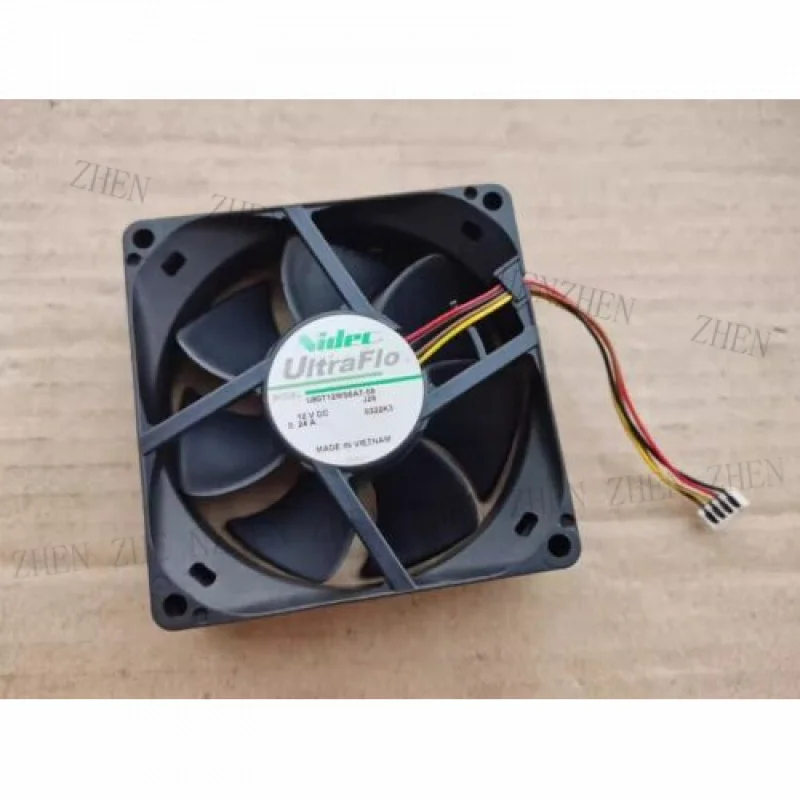 

Y ДЛЯ Nidec U80T12MS6A7-58 8025 DC12V 0.24A 4-проводной охлаждающий вентилятор