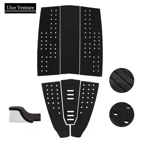 Surfboard Traction Pads SUP Deck Traction Pad Premium EVA With Grip Surfboard Longboard Paddle Board Back Glue Foot Pads
