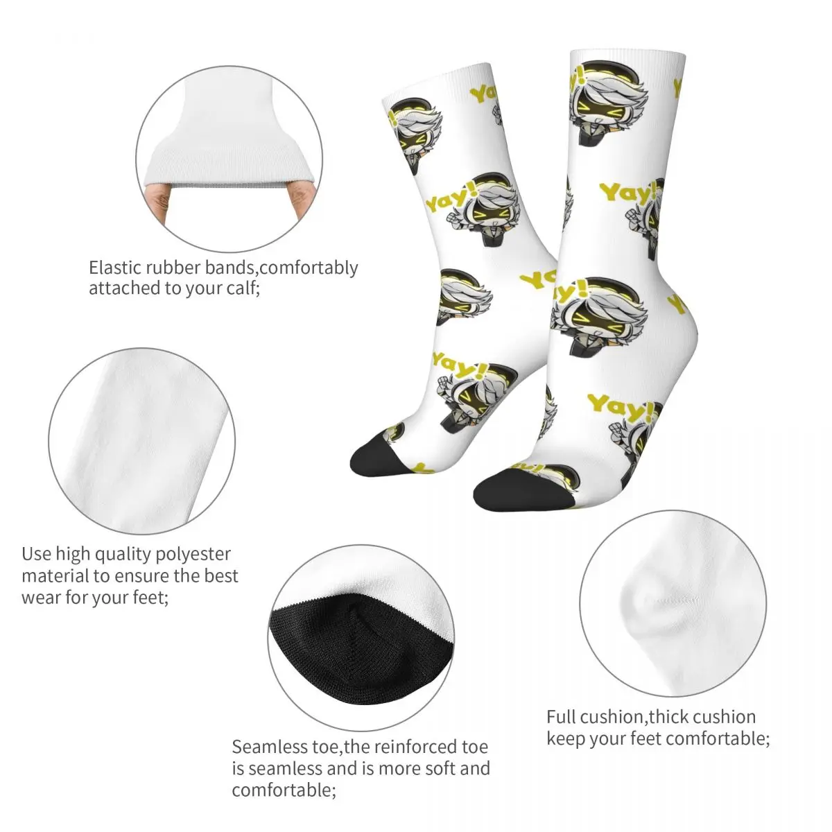 Murder Drones N Cute Anime Socks Accessories For Men Women Crew Socks Cute Birthday Present