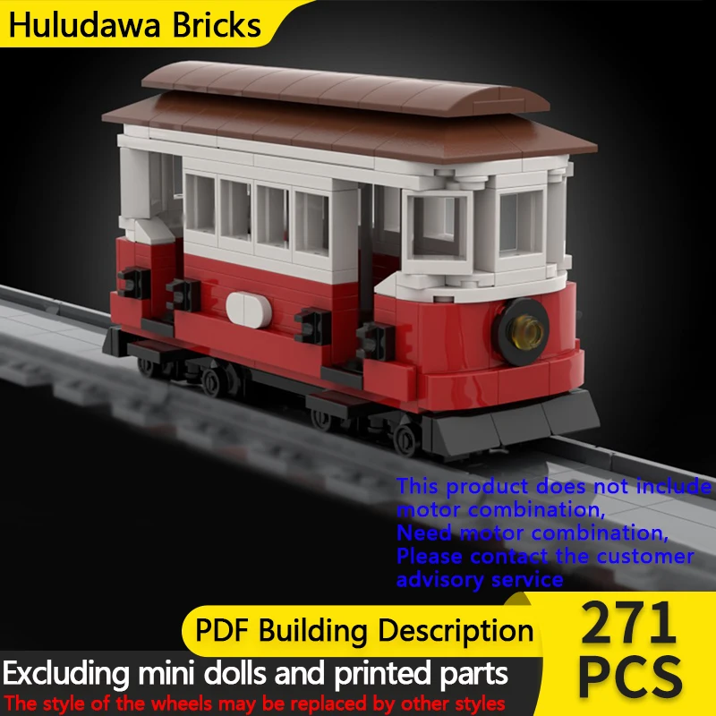 City Car Model MOC Building Bricks Old Fashioned Street Car Modular Technology Children Holiday Gifts Assemble Toys Suit