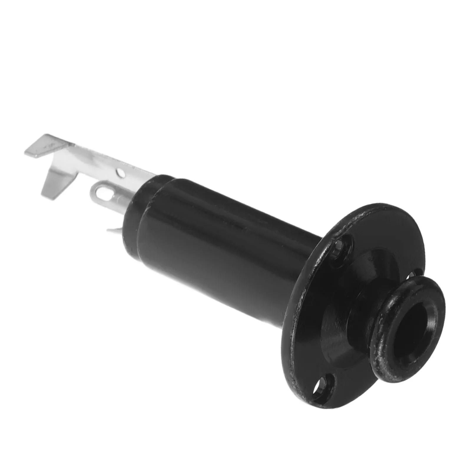 1Set Acoustic Guitar Jack Socket Endpin Strap Button Replacement Threaded Output Jack Connector for Electric Bass Guitar