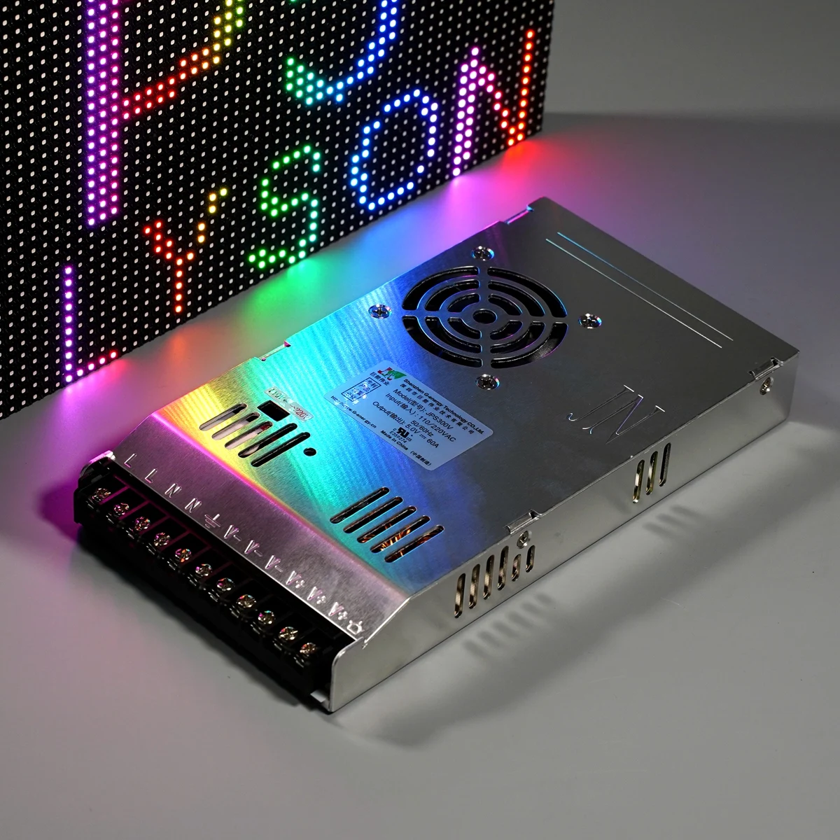 G-energy 5V 60A 300W LED Display Power Supply JPS300V 110/220V Work for P10 LED Display Module