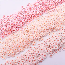 5mm Soft Clay Slices Sprinkle Colorful Flower Polymer Clay for DIY Crafts Nail Art Tiny Plastic Klei Mud Particle Miniatur Decor