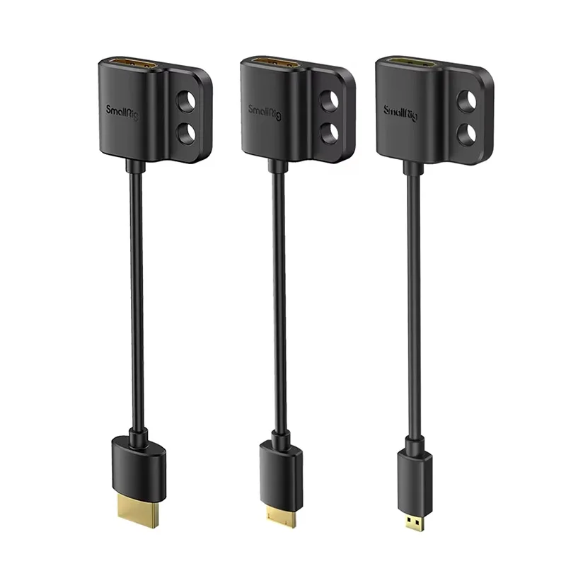 Kabel adapter SmallRig Ultra Slim 4K HDMI kompatybilny z A/C/D do A BMPCC 4K i 6K / Sony A7SIII Panasonic 3019 3020 — zdjęcie produktu 7