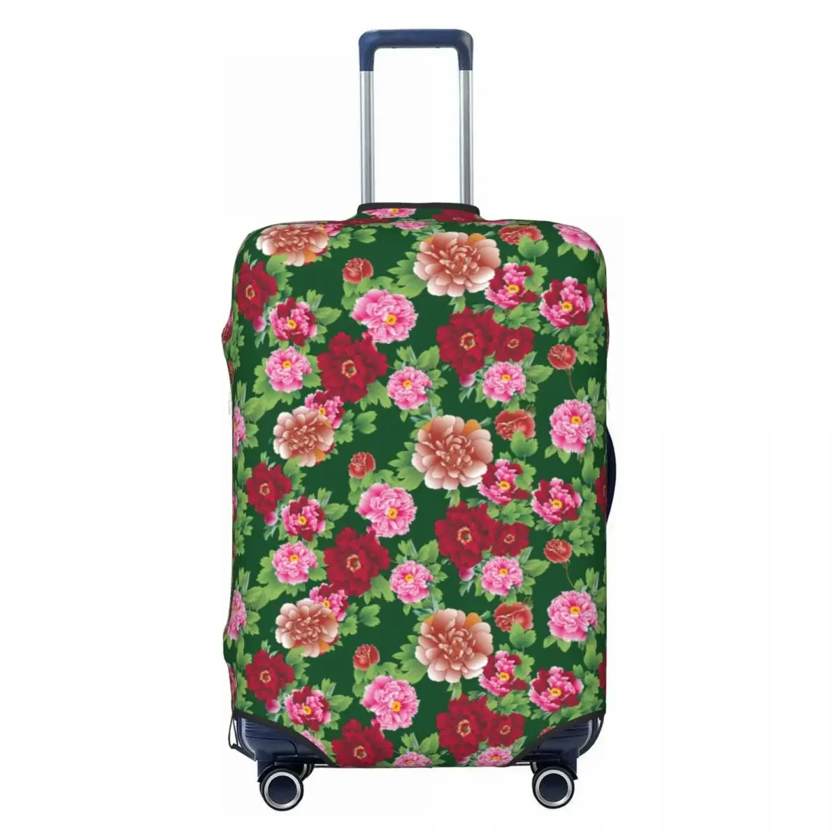 New Northeast Big Flower Design Suitcase Cover  Style Travel Protector Vacation Practical Luggage Supplies