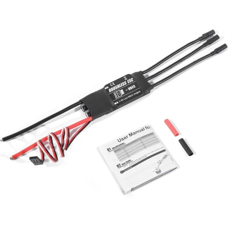 

652F Multipurpose Brushless Electronic Speed Controller High Performances for Models Including Helicopters & Aircraft
