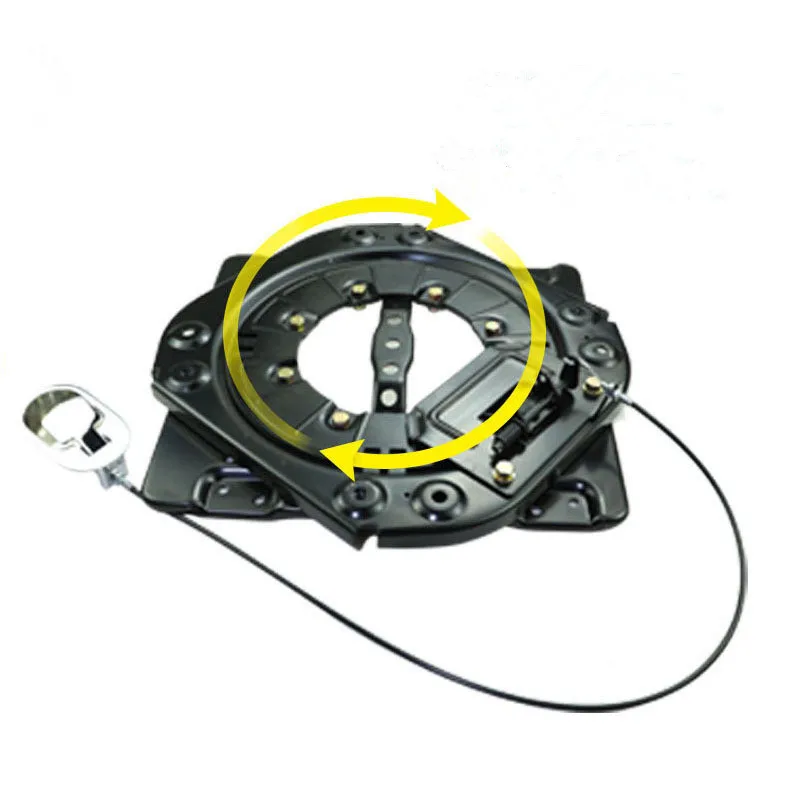 Universal Cable Turntable Seat Chassis 90° Locking Vehicle Seat Modification Accessories Base For RVs And Commercial Vehicles