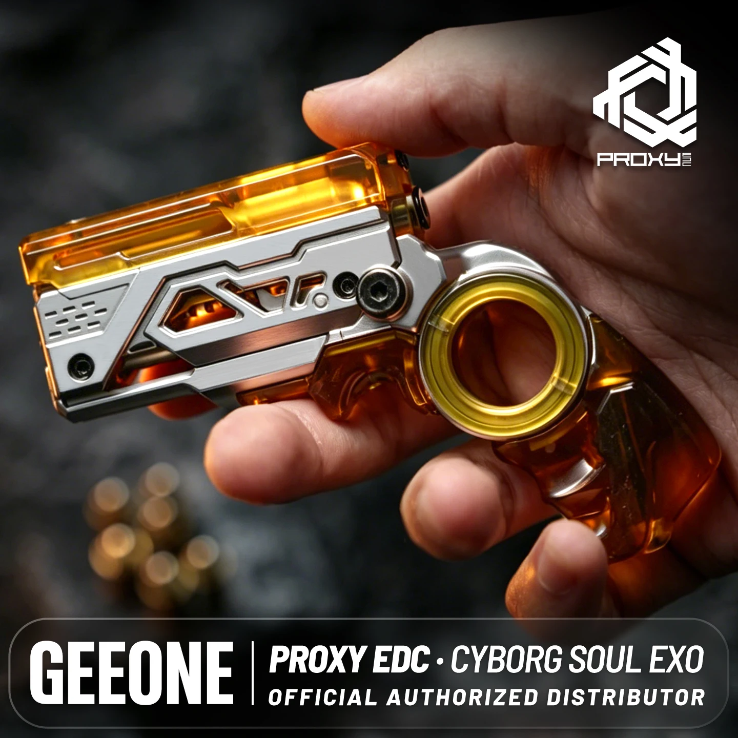 Proxy EDC Cyborg Soul EXO SS +PEI Fidget Slider Stress Relief Toy Fidget Toys For Adults Anxiety Relief Gadgets