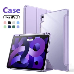 For iPad Case For iPad 10th Gen Pro 12.9 11 13 2024 9th 8th 7th generation Funda For iPad Air 5 4 3 2 5th 4th Mini 6 10.5 cover