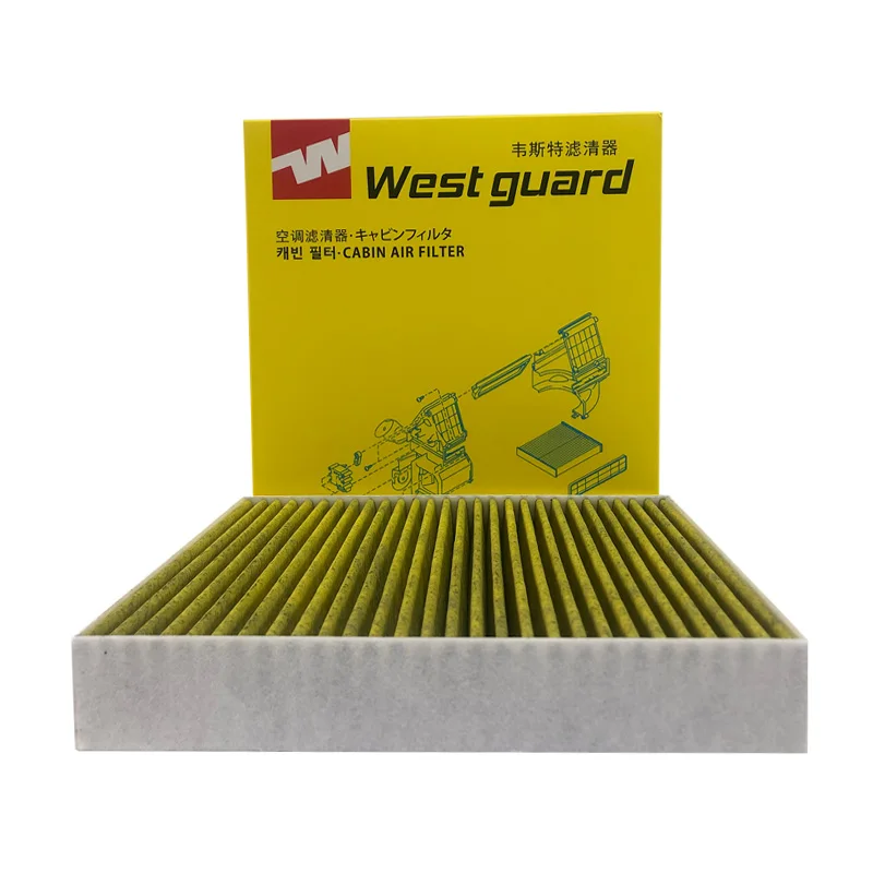 WESTGUARD Activated Carbon Air Cabin Filter For DACIA DUSTER HM LOGAN 2 SANDERO 2 3 LADA VESTA XRAY CUK22011 MK2190P