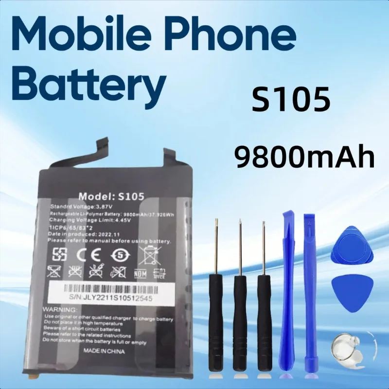 

9800 мАч для аккумулятора мобильного телефона Oukitel WP21/WP21 S105