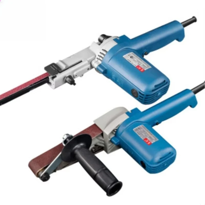 30*533 mm and 9*533 mm Mini Metal Polishing Electric Belt Sander for Corner Polishing