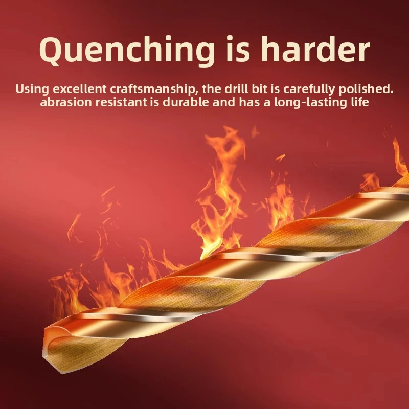 Высокоскоростная сталь TG 6542, удлиненное спиральное сверло из кобальта, нержавеющая сталь, металл, дерево, специальное сверло из быстрорежущей стали 2-13 мм