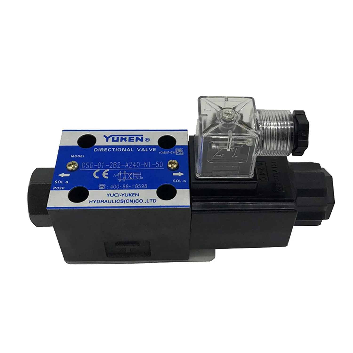 

Yuken DSG series Hydraulic Solenoid Valve DSG-02-3C2 DSG-03-3C3 DSG-03-3C4 DSG-03-3C6 DSG-03-2D2 DL/LW