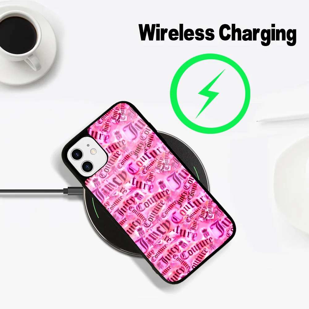 Phone Case For iPhone 16,15,14,13,12,11,Plus,Pro,Max Mini Magsafe J-Juicy C- Couture Magnetic Wireless Charging