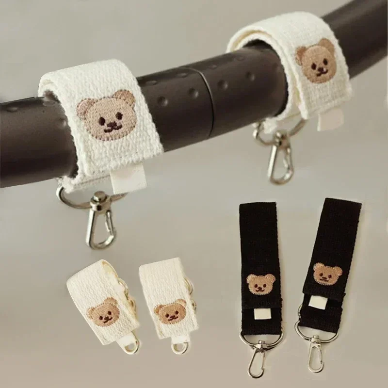

Pram Accessories Baby Stroller 2Pcs Hooks for Hanging Mommy bags Pushchair Clips Stroller Bag Hook Diaper Bags Scooters