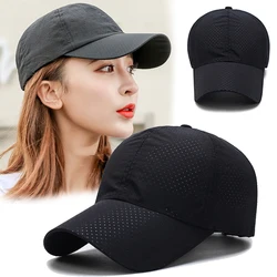 Brand Canada Quick Dry Full Mesh Caps Summer Breathable Baseball Caps Golf Caps Women Men Sport Caps Sunscreen Shading Sun Hats