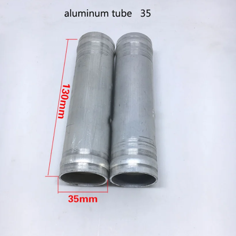 Car Water Tank Aluminum Tube In Out Water Pipe 2.0 Thick Aluminum Water Nozzle Hollow Aluminum Alloy Tube