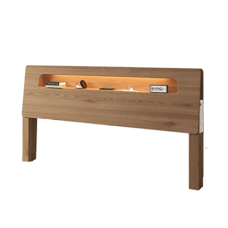#Chinese Style Solid Wood Headboard for Bedroom Bed Upholstered Soft Backrest Personalized Design Home Furniture
