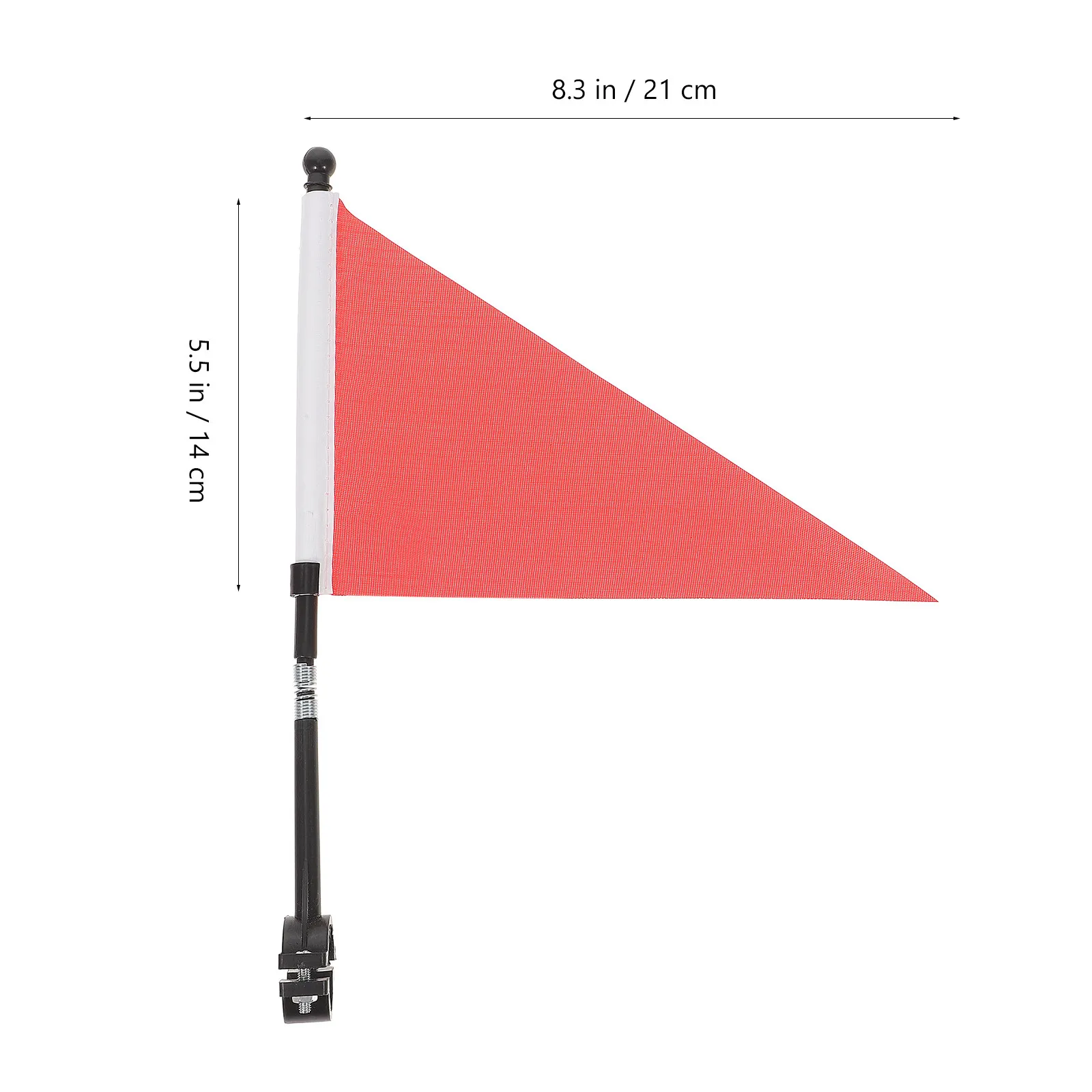 Kids Bike Handlebar Flag Sturdy Bicycle Safety Flag Cycling Accessories Warning Flags Kids Bike Accessories