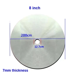 8 inch (200 mm) aluminium master lap slijppads voor vlakke lap schijven, schuurwielen