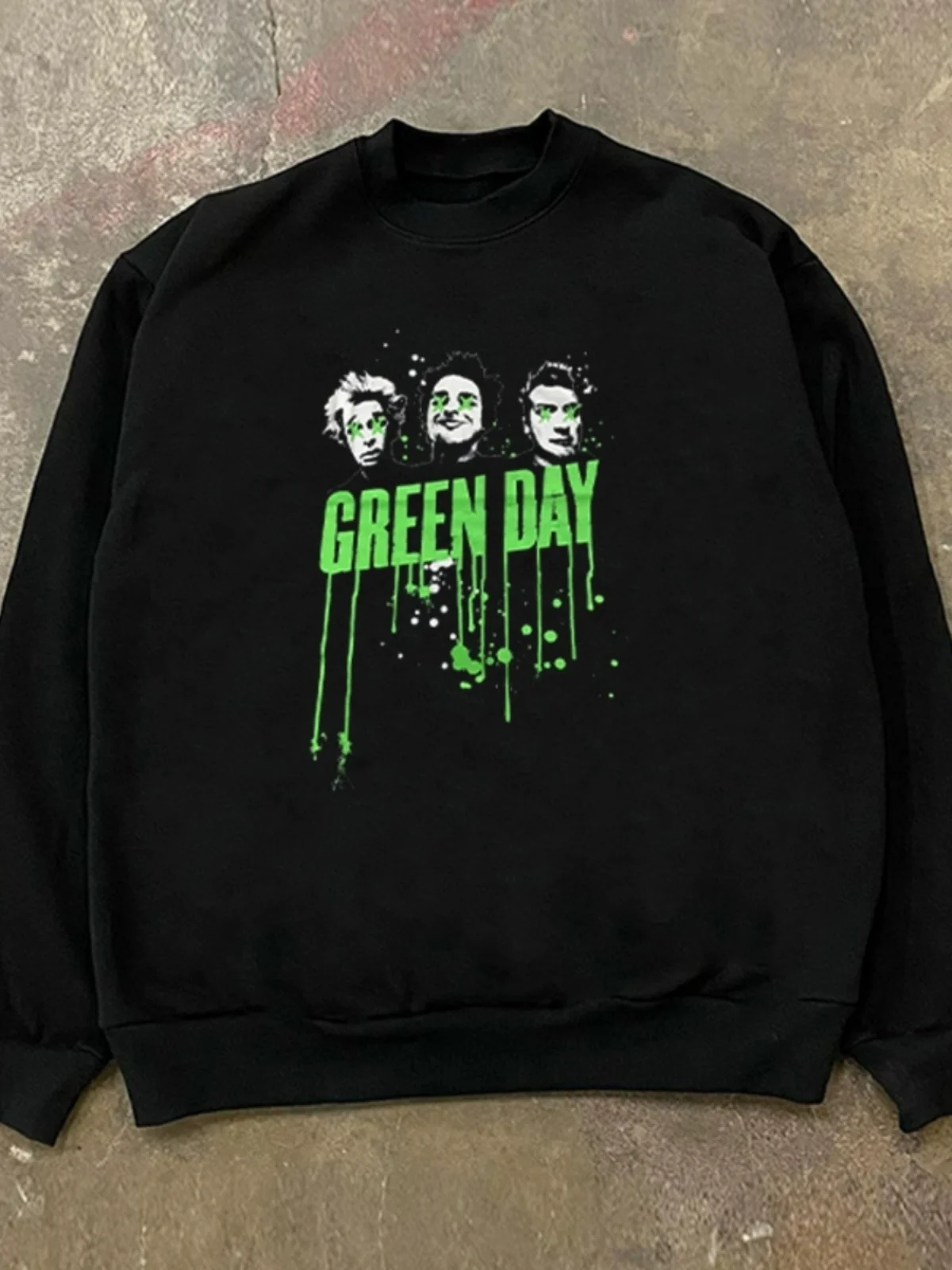 Sudadera de Manga Larga Estilo Rock, Hip Hop, Punk, Retro, de la Banda Green Day, Moda Juvenil Unisex para Otoño