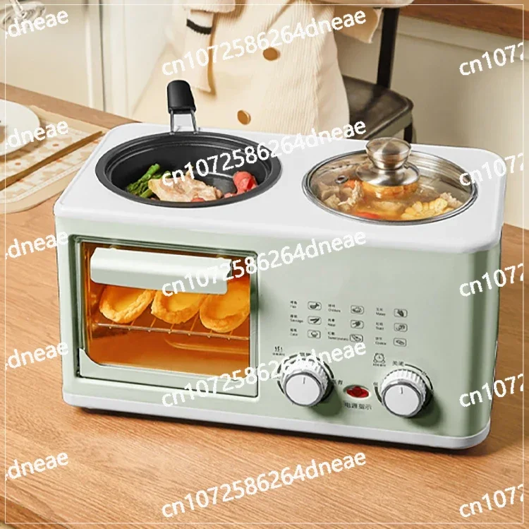 

Smart Multi-functional Sandwich Toaster; Quick 4-in-1 Breakfast Maker
