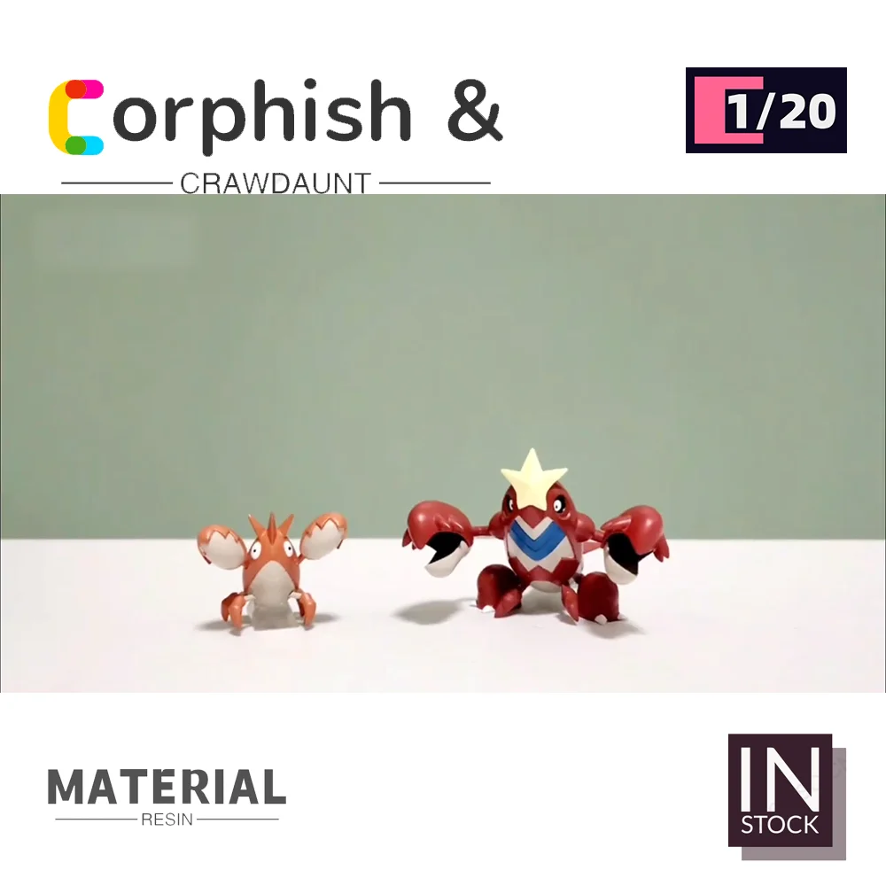 

[IN STOCK] 1/20 Scale World Figure [YW & SXG Studio] - Corphish & Crawdaunt Collection Gift TOYS