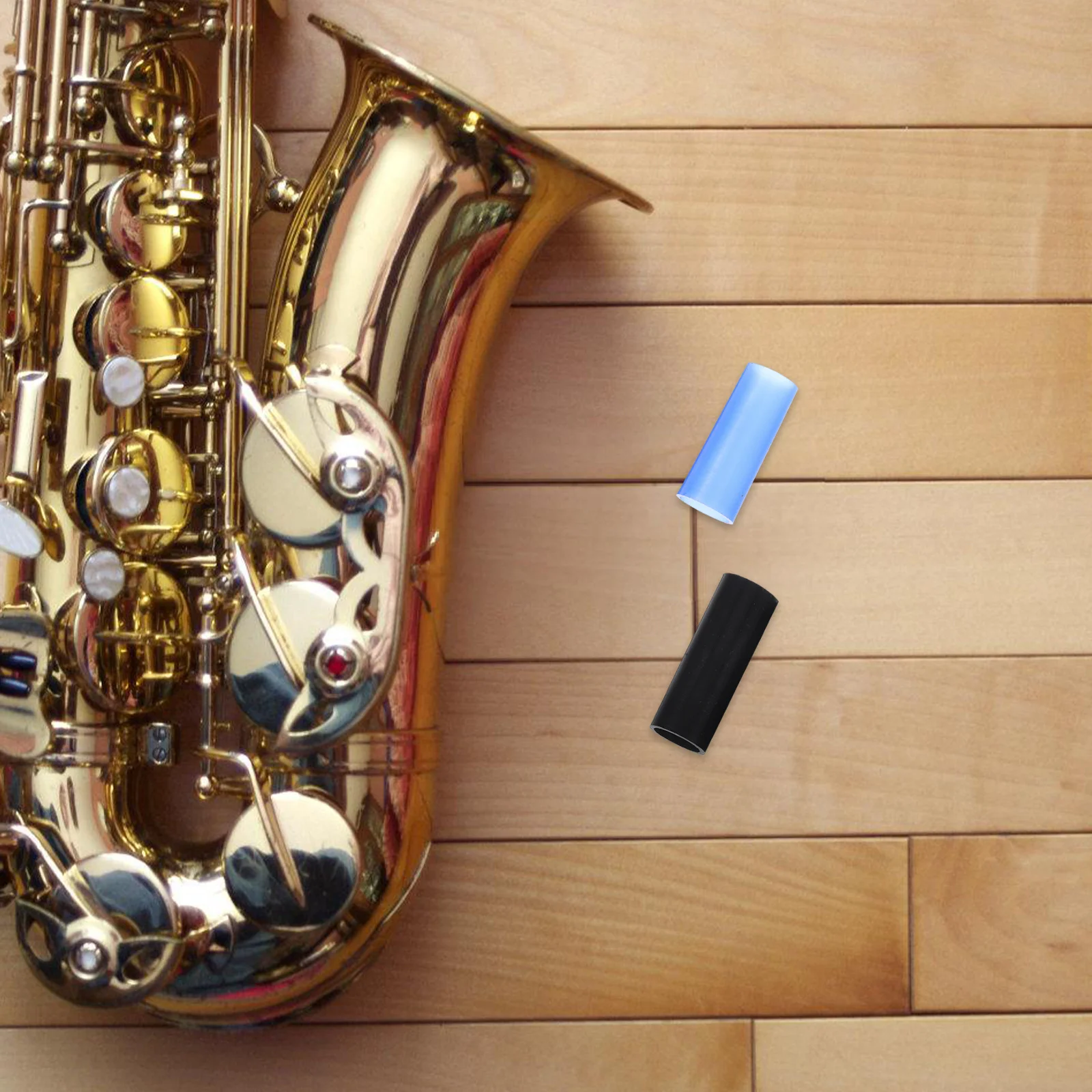 

4Pcs Precision Silicone Saxophone Neck Tube for Alto Tenor Soprano Accessories Durable Flexible Resilient Sound Quality Enhancer